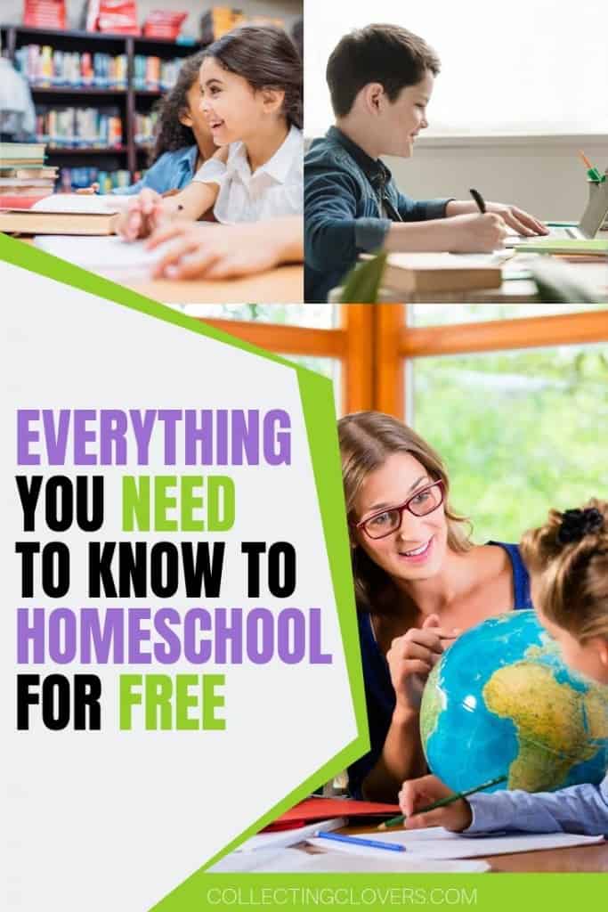 homeschool for free pin