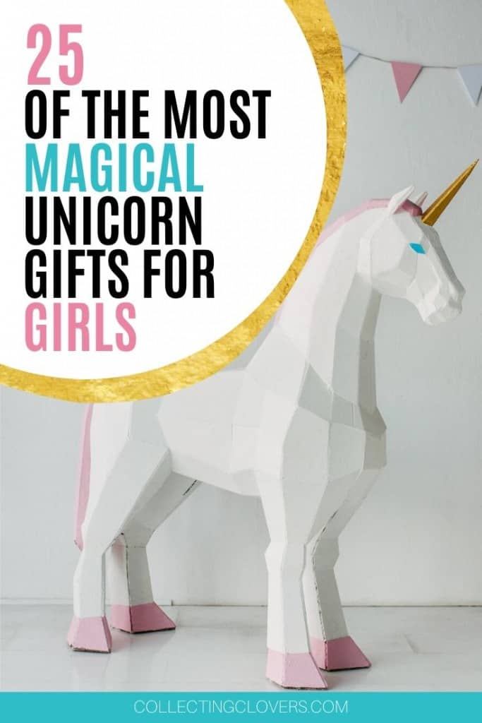 20 unicorn gifts for girls pin