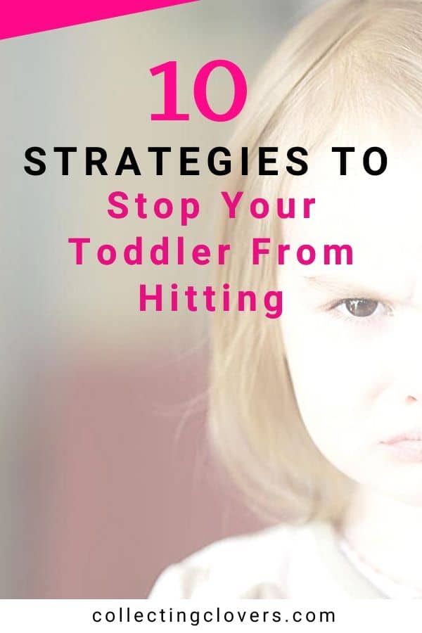 strategies to stop toddler hitting pin