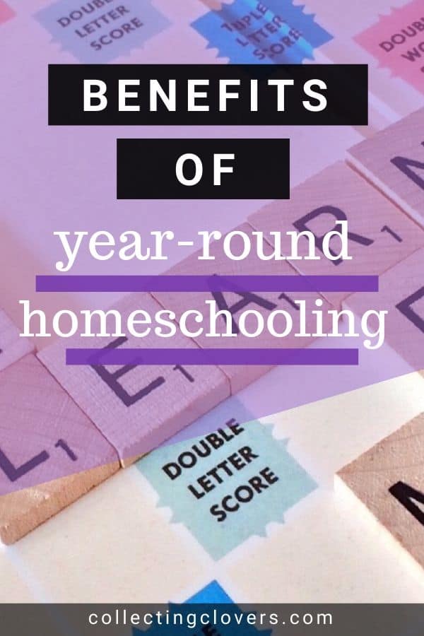 Year-round homeschooling pin