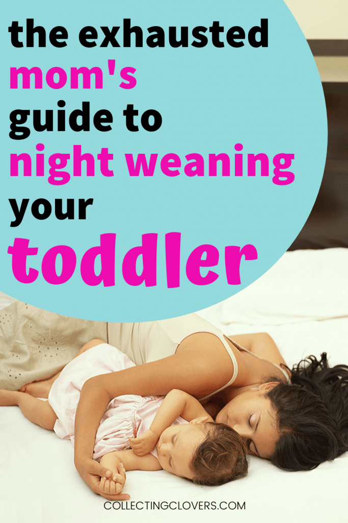 guide to night weaning your toddler